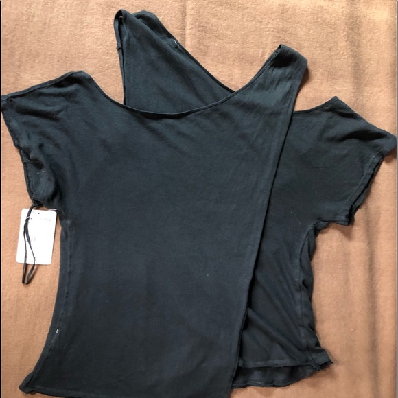 🆕 Free People Taurus Cold Shoulder Tee - Picture 5 of 6
